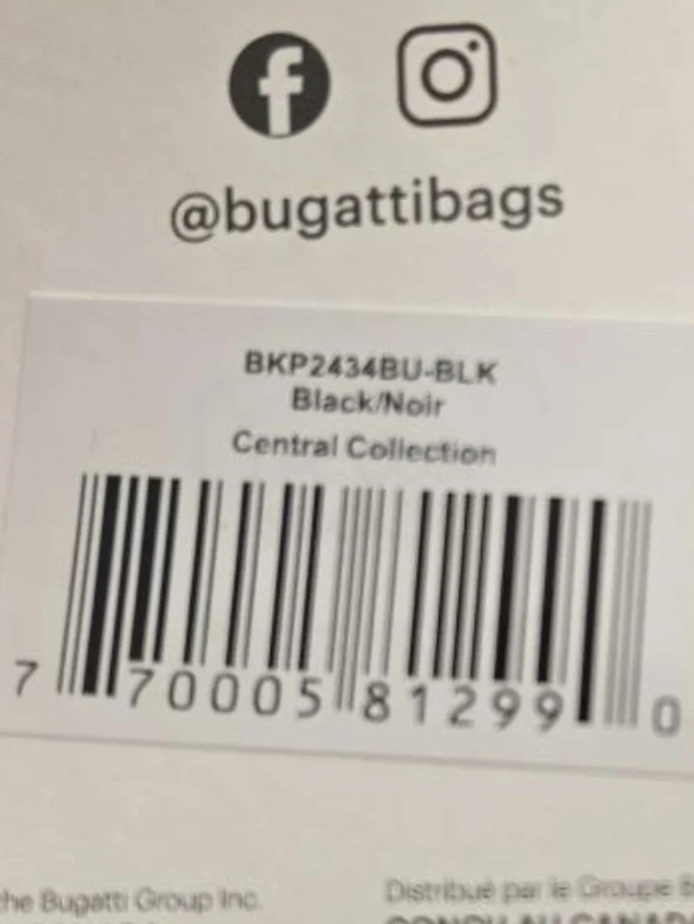 Bugatti Black Men's Tech Backpack with Front Pocket